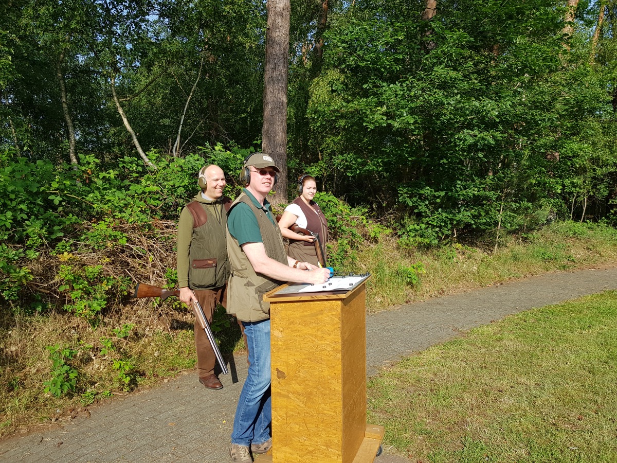 Übungsschießen auf dem Butterpatt